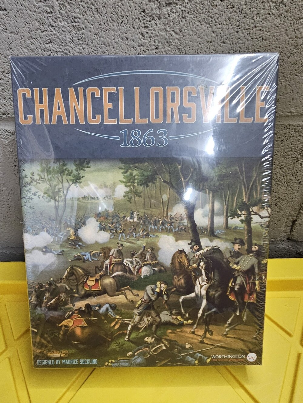 Worthington Chancellorsville 1863 War Board Game Solitaire 1+ Players 12+ 2020